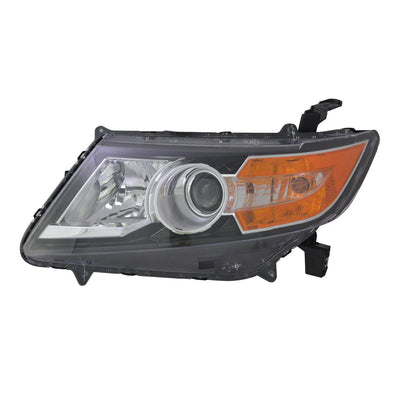 Halogen Head Light Assembly Driver Side OE Replacement for Toyota Tacoma (2005–2015)