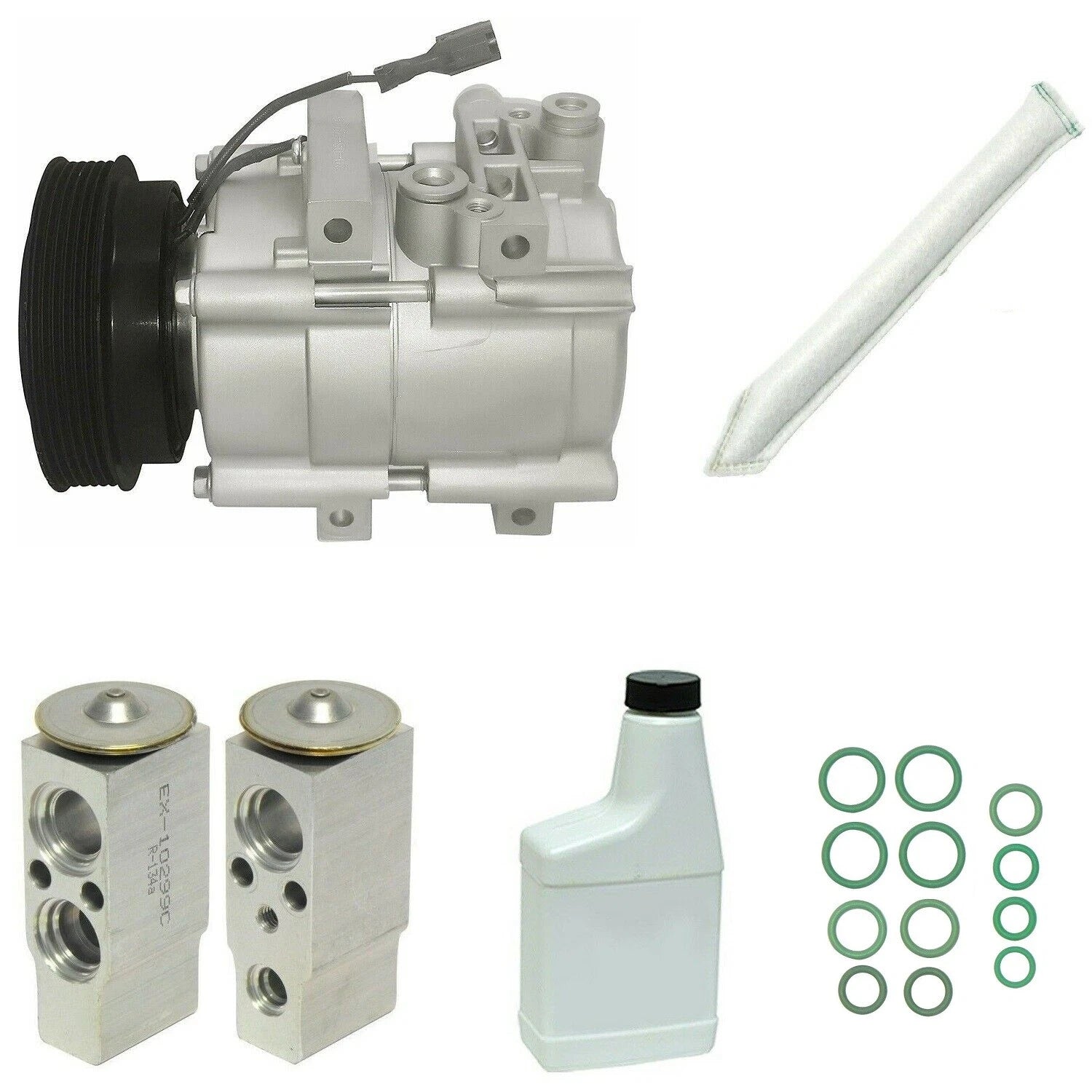 AC Compressor Kit Replacement for Kia Optima Magentis 2.4L (2006–2006)
