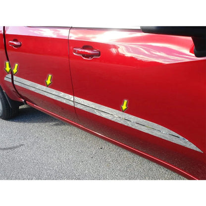 8pc Side Accent Trim Kit for 2019-2023 Chevy Silverado 1500 Crew Cab 6.5 ft Bed
