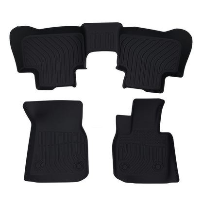 All-Weather Floor Mat Set for BMW X3/X4 (2018–2025) TPE Rubber Black