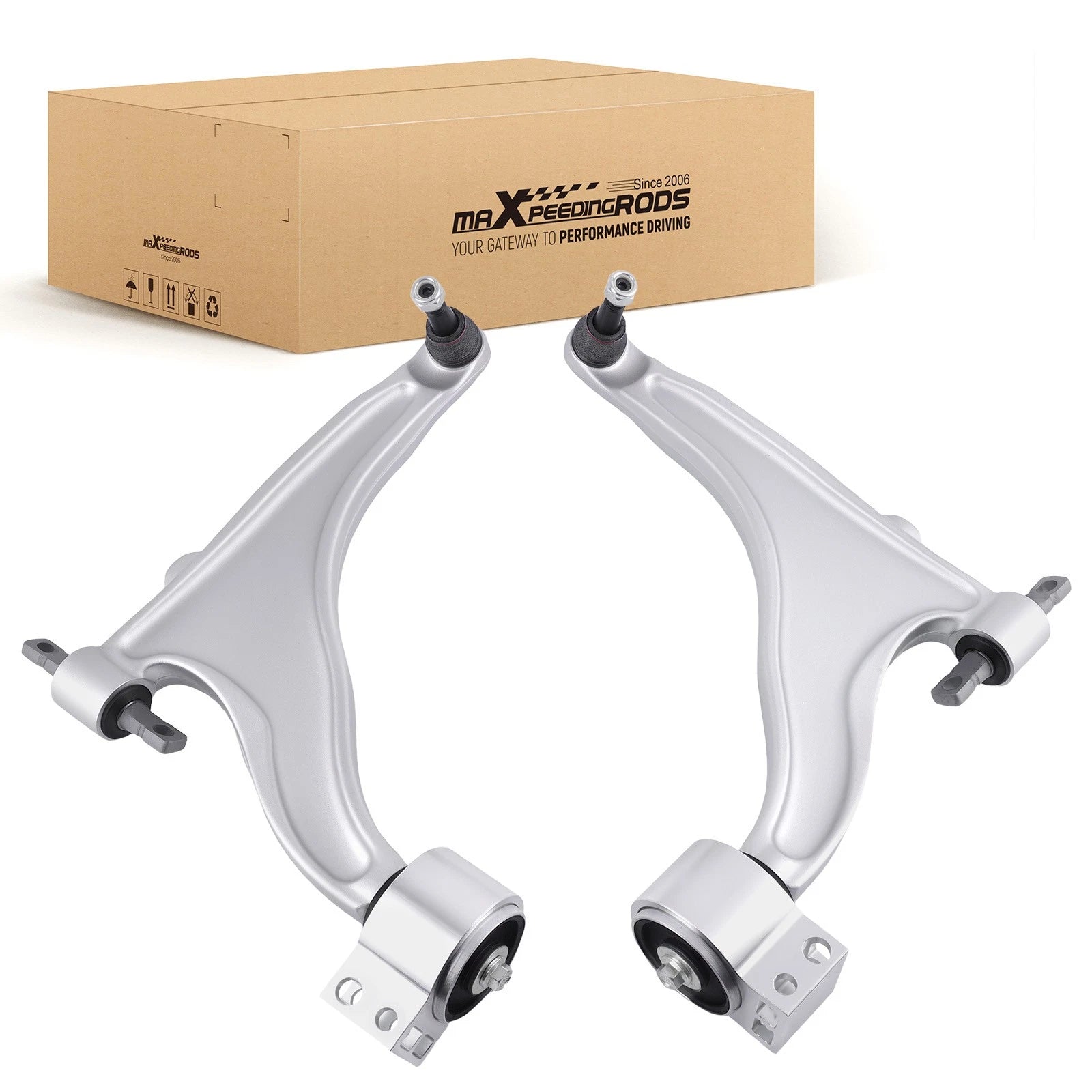 2pcs Front Lower Control Arms with Ball Joints for Cadillac SRX (2010–2016)