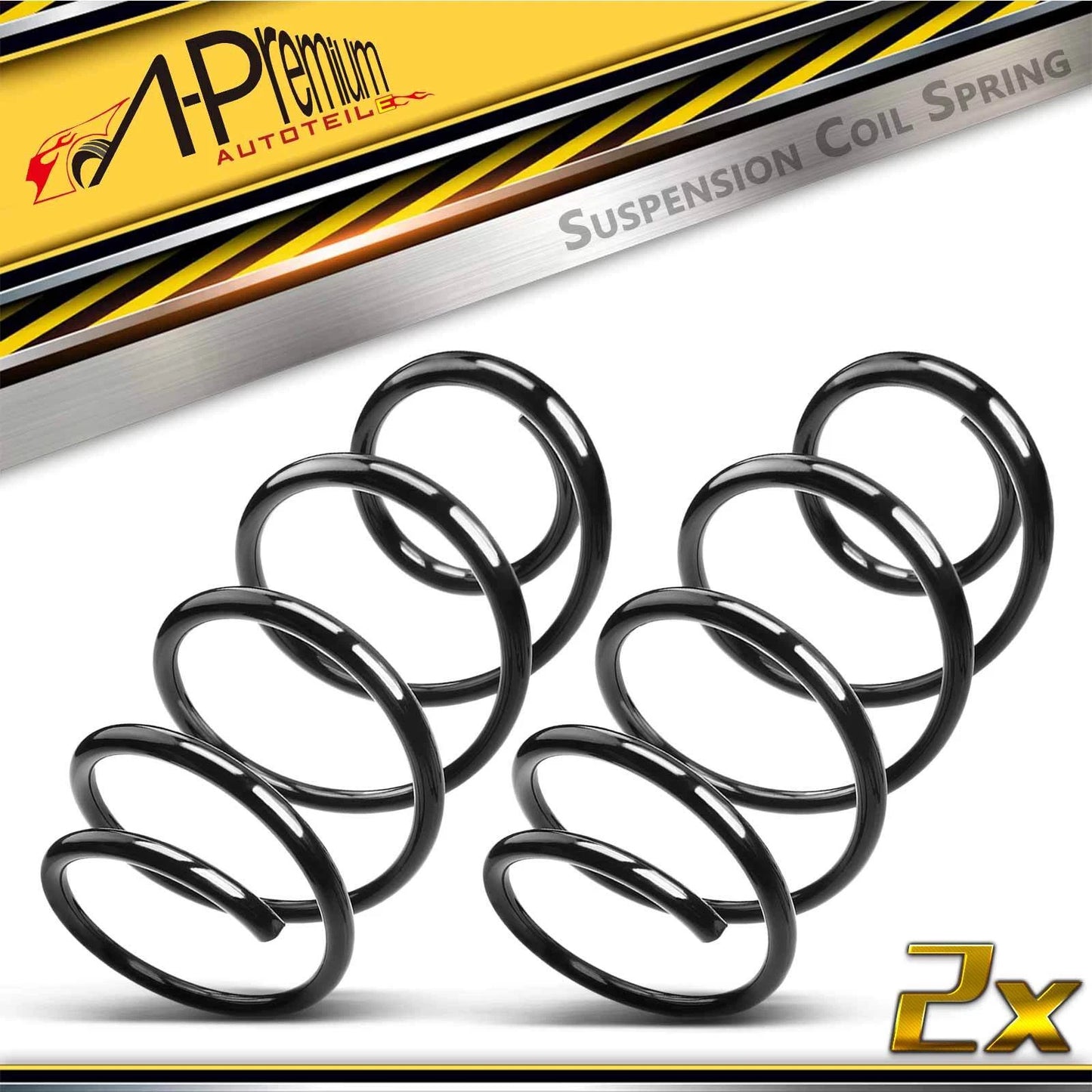 2X Front Coil Springs for Dodge Grand Caravan (2001–2003)