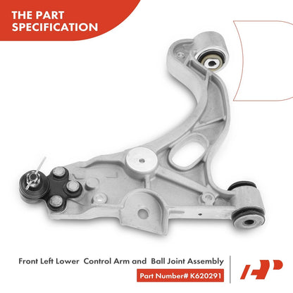 2X Front Lower Control Arm with Ball Joint for Buick LeSabre