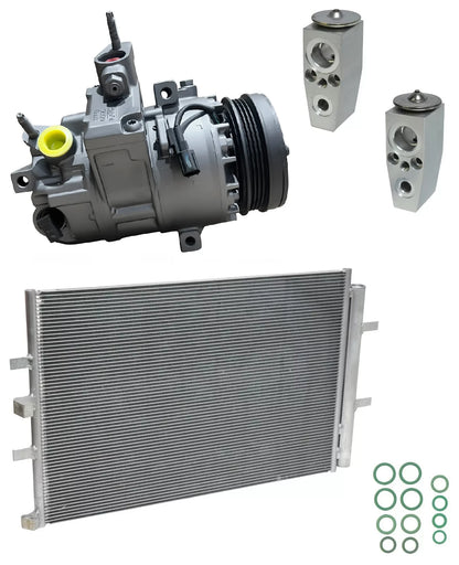 AC Compressor Kit with Condenser for Ford Transit-350 (2020–2020)