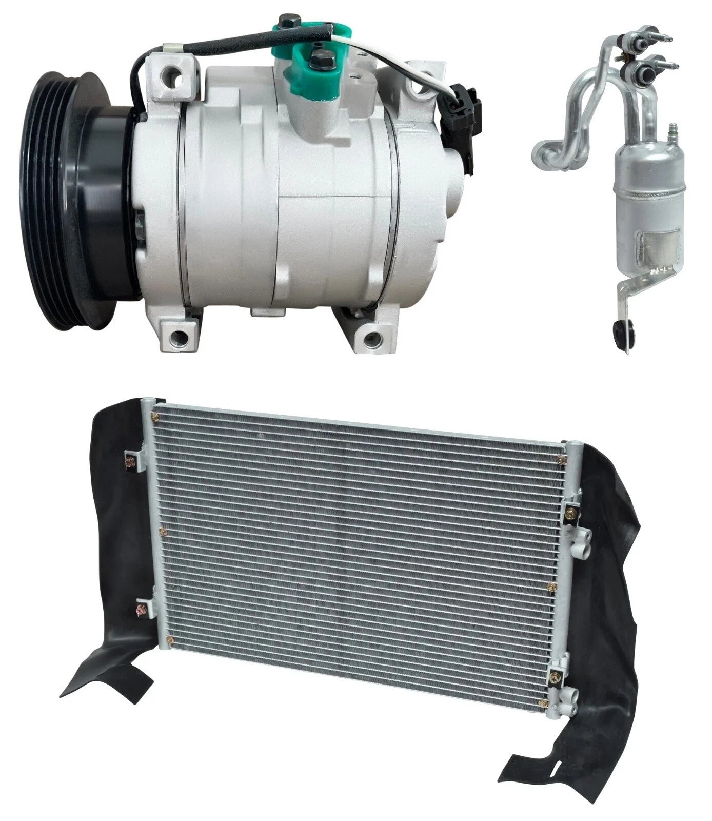 AC Compressor Kit with Condenser for Chrysler PT Cruiser 2.4L (2006–2006)