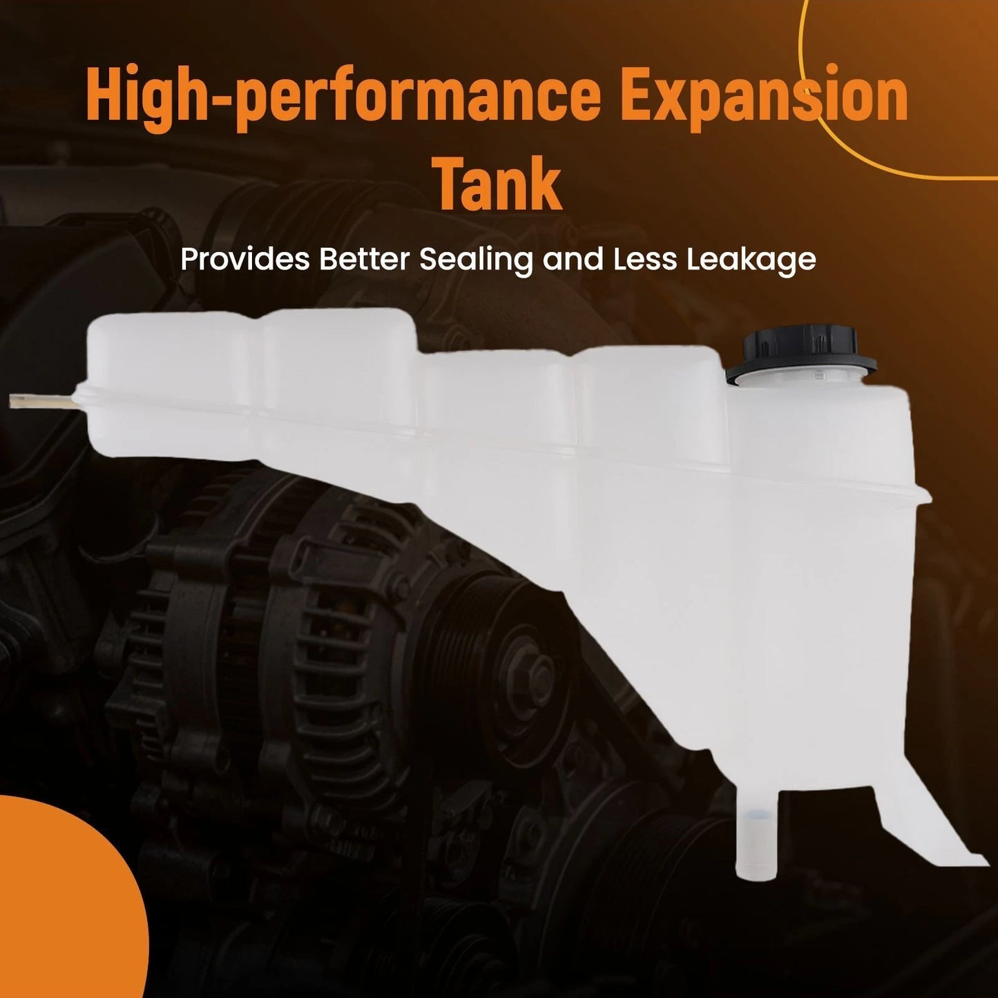 Coolant Recovery Bottle for Ford F-250 F-350 F-450 F-550 (1999–2003)