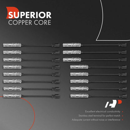 16x Spark Plug Wire Set for Mercedes-Benz C-Class (1998–2000)