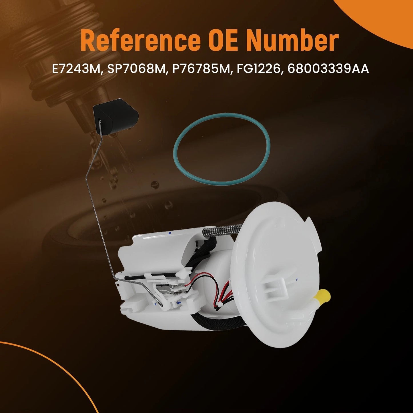 Electric Fuel Pump Module Assembly for Jeep Wrangler (2007–2011) 3.8L