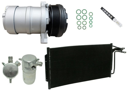 AC Compressor Kit with Condenser for Nissan Navara D40 (2005–2015)
