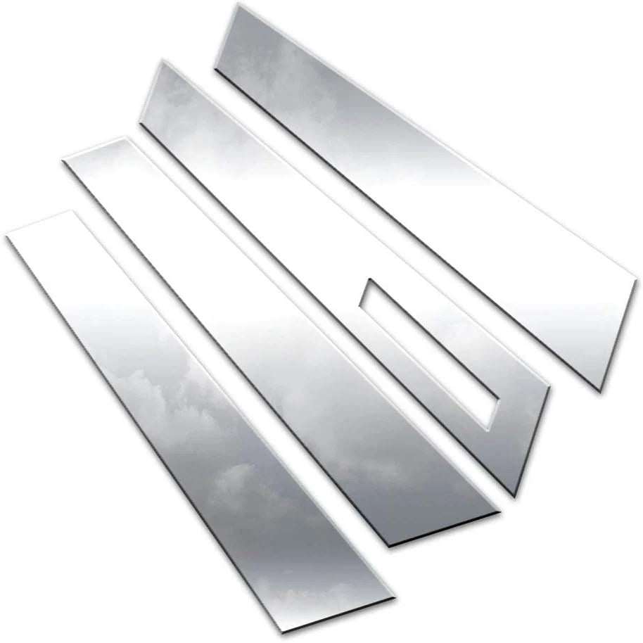 Luxury FX Polished Pillar Post Trim 4pc for Ford Escape (2020–2023)