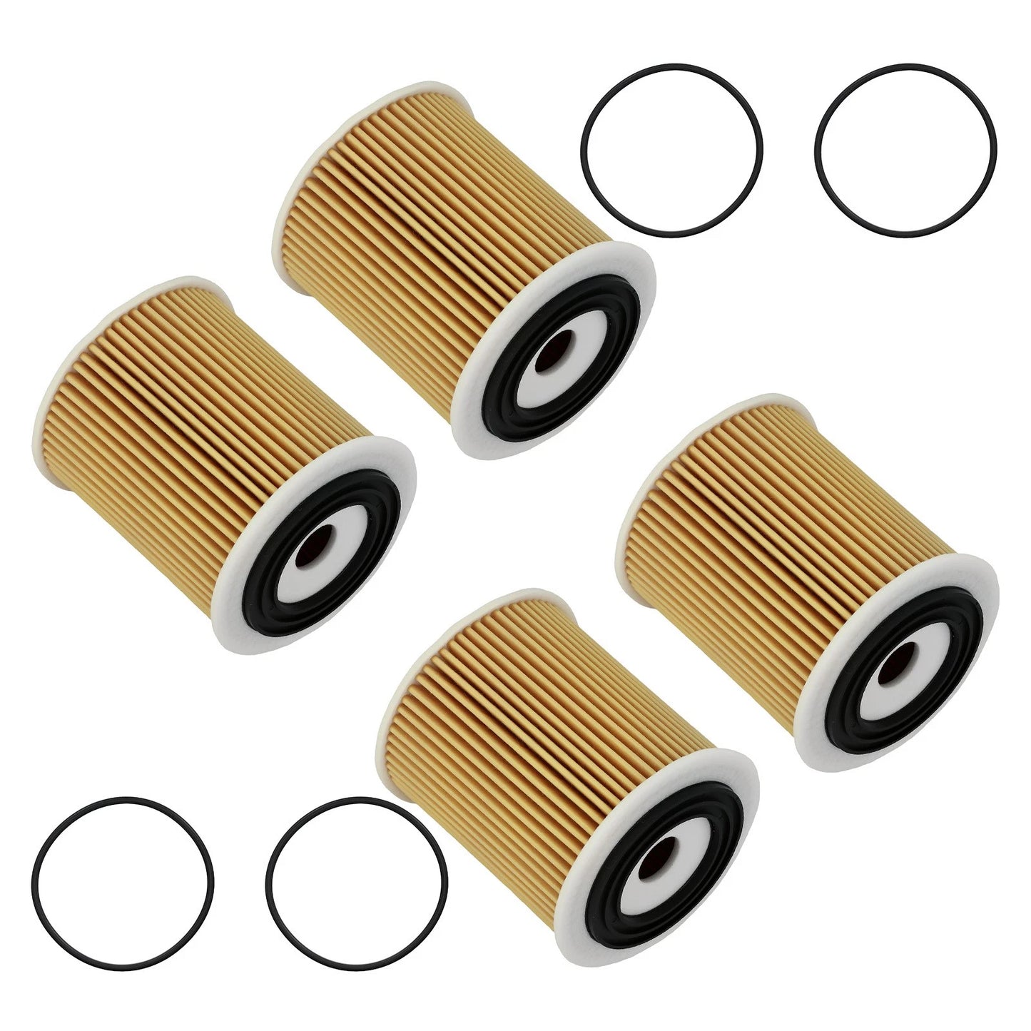 4x Oil Filter Kit for BMW 328i 330i 335i X3 X5 Z4 (2006–2017)