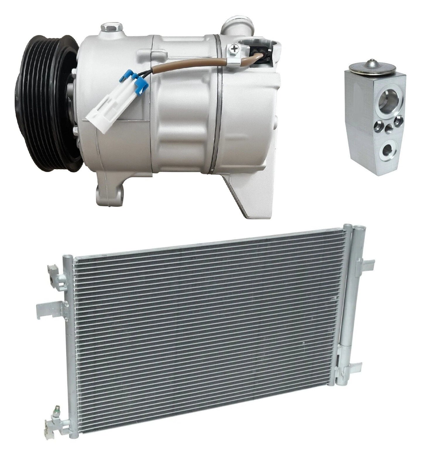 AC Compressor Kit With Condenser for Buick LaCrosse 3.0L (2010–2016)