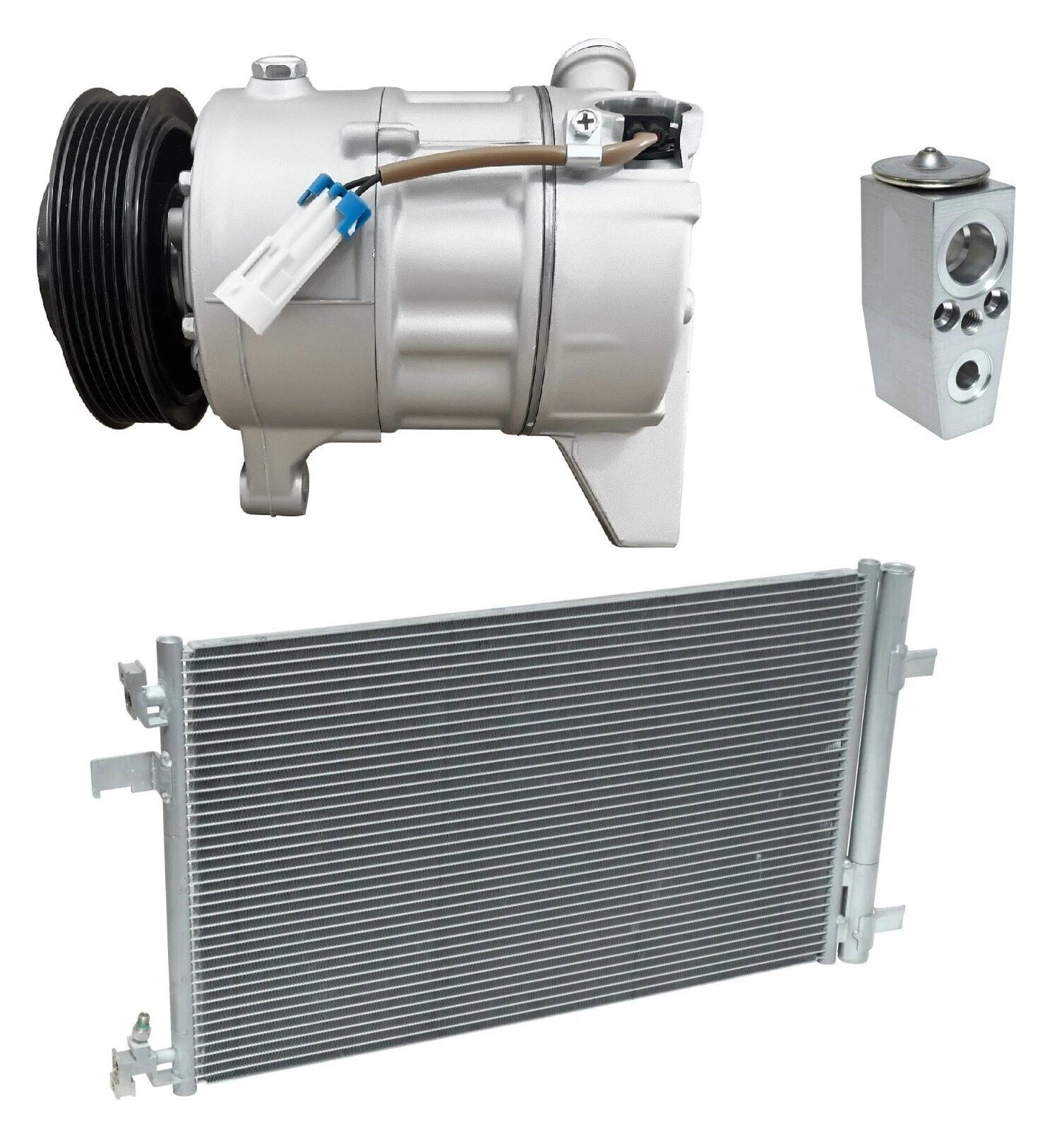 AC Compressor Kit With Condenser for Buick LaCrosse 3.0L (2010–2016)
