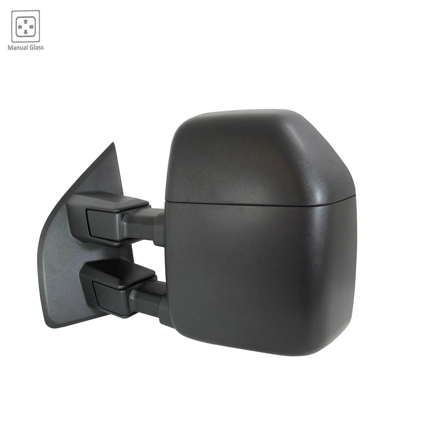 Driver Side Manual Tow Door Mirror Replacement Textured for Nissan Frontier (2005–2021)