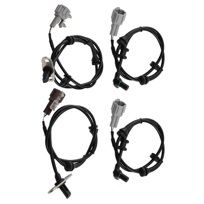 ABS Wheel Speed Sensors for Nissan Xterra (2008–2015) Front Rear (4pcs)