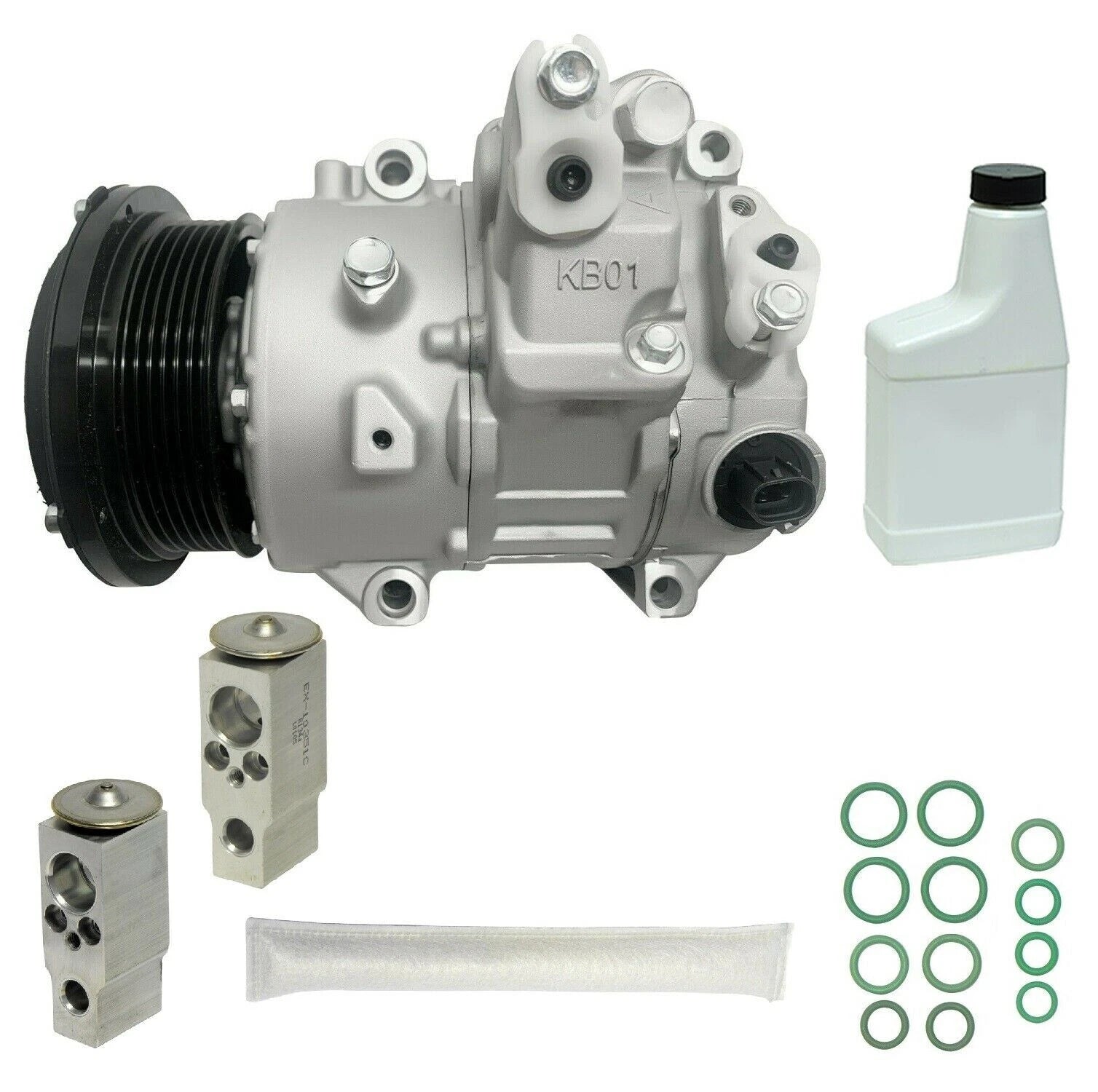 AC Compressor Kit Replacement for Toyota Highlander 2.7L (2013–2016)