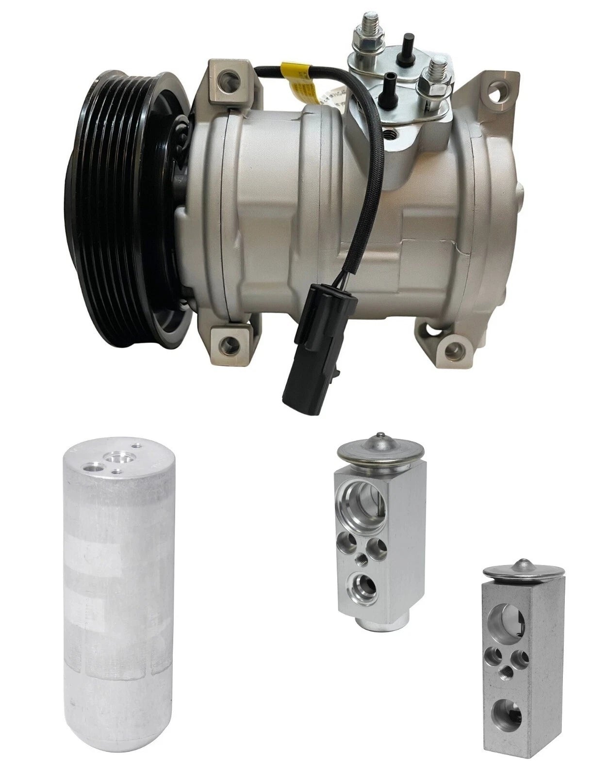 A C Compressor Kit Replacement for Dodge Caravan 2.4L (2006–2006)