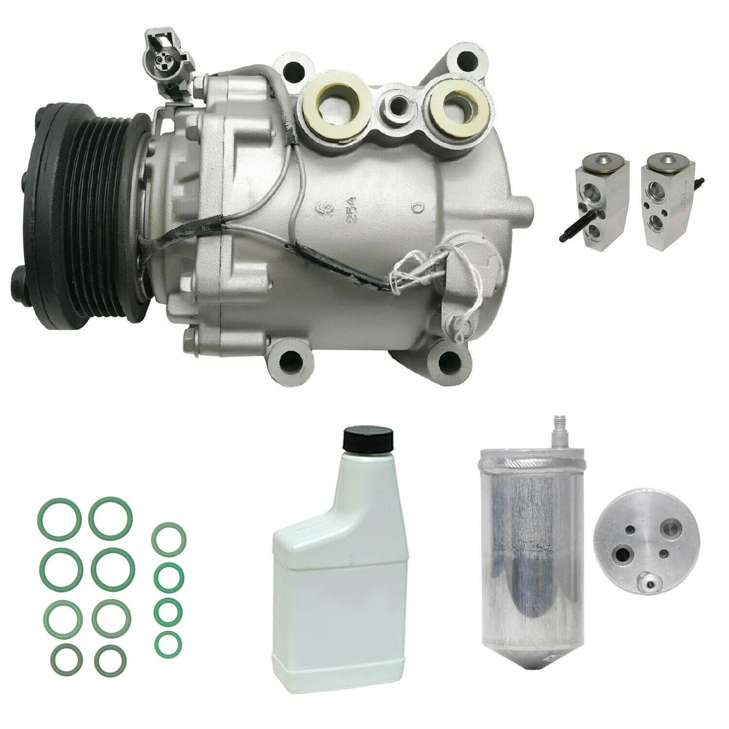 AC Compressor Kit Replacement Without Rear for Honda CRV (2012–2016)