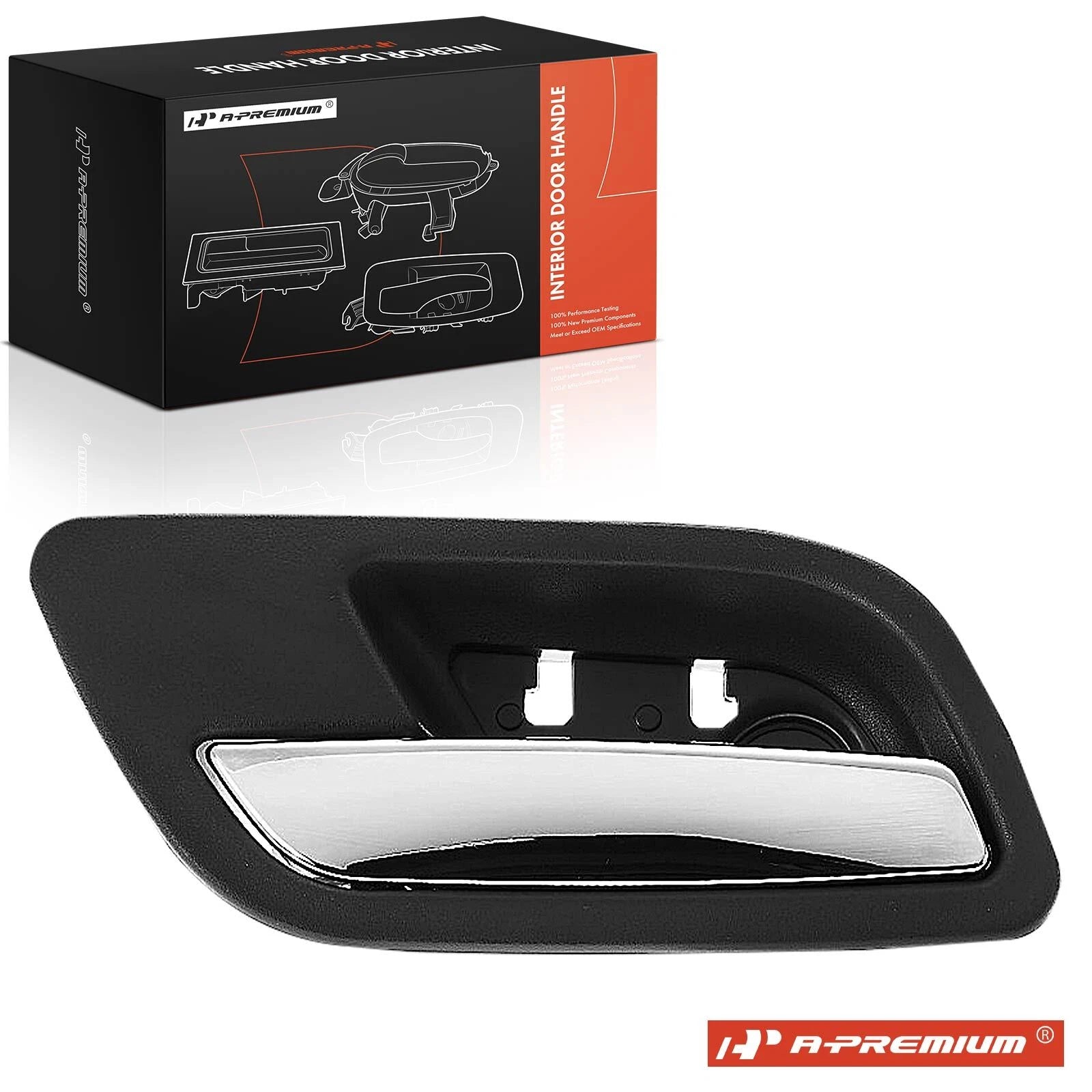 Chrome Rear Driver Interior Door Handle for Chevy Silverado 1500