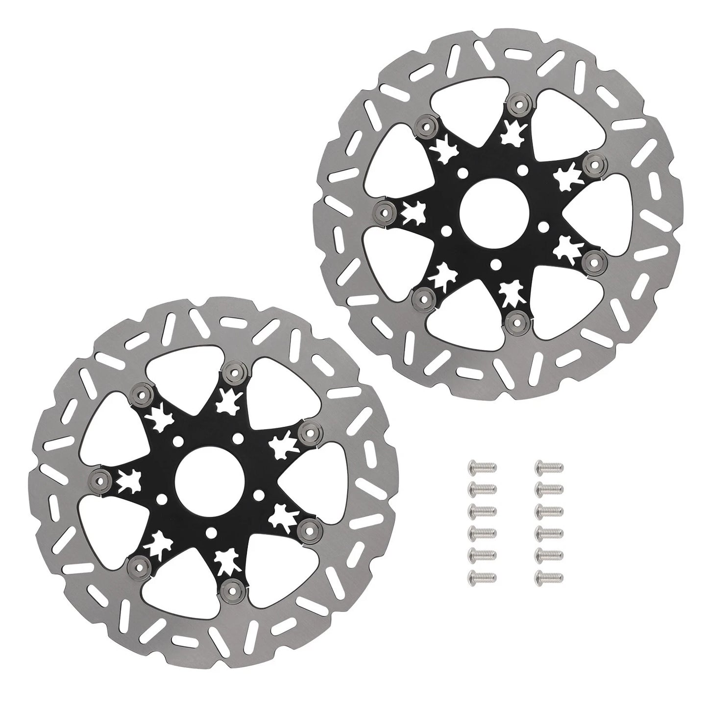 Front Brake Rotor Disc for Harley Davidson Dyna Touring Street Glide (2000–2017)