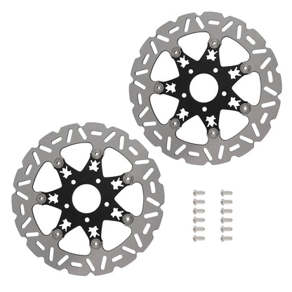 Front Brake Rotor Disc for Harley Davidson Dyna Touring Street Glide (2000–2017)