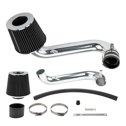 Black Cold Air Intake System with Red Filter for 2001–2005 Honda Civic DX/LX/EX/GX/VP