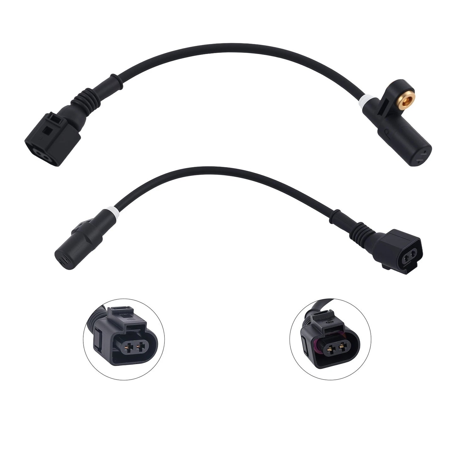 2x Rear ABS Wheel Speed Sensor for Skoda Octavia I 4x4 (1999–2010)