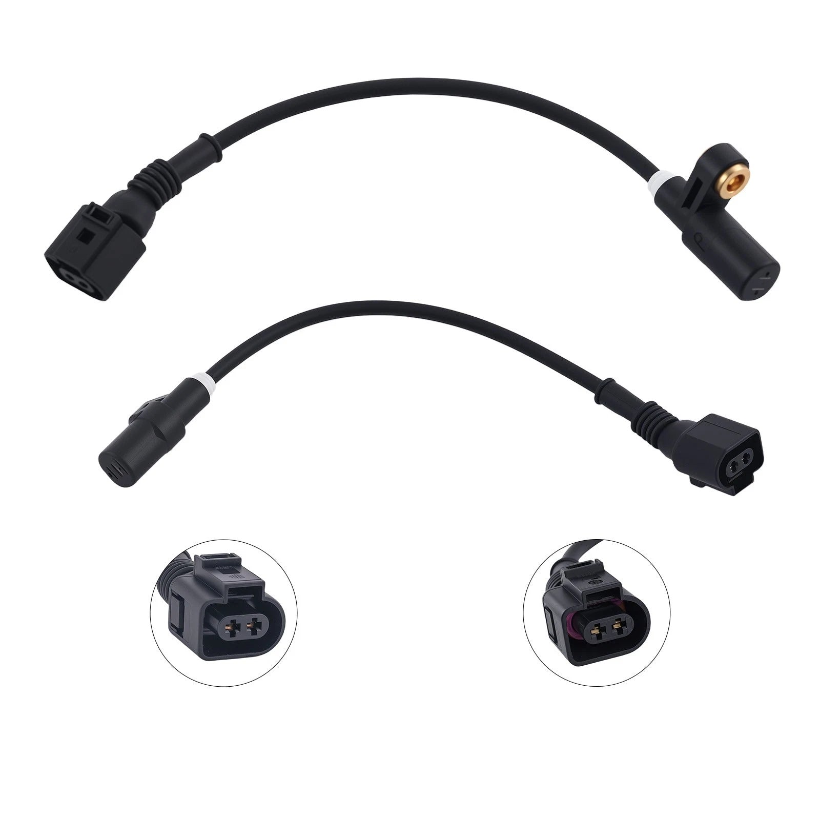 2x Rear ABS Wheel Speed Sensor for Skoda Octavia I 4x4 (1999–2010)