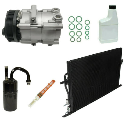 AC Compressor Kit with Condenser for Mercedes AE18B EG145 (2005–2015)