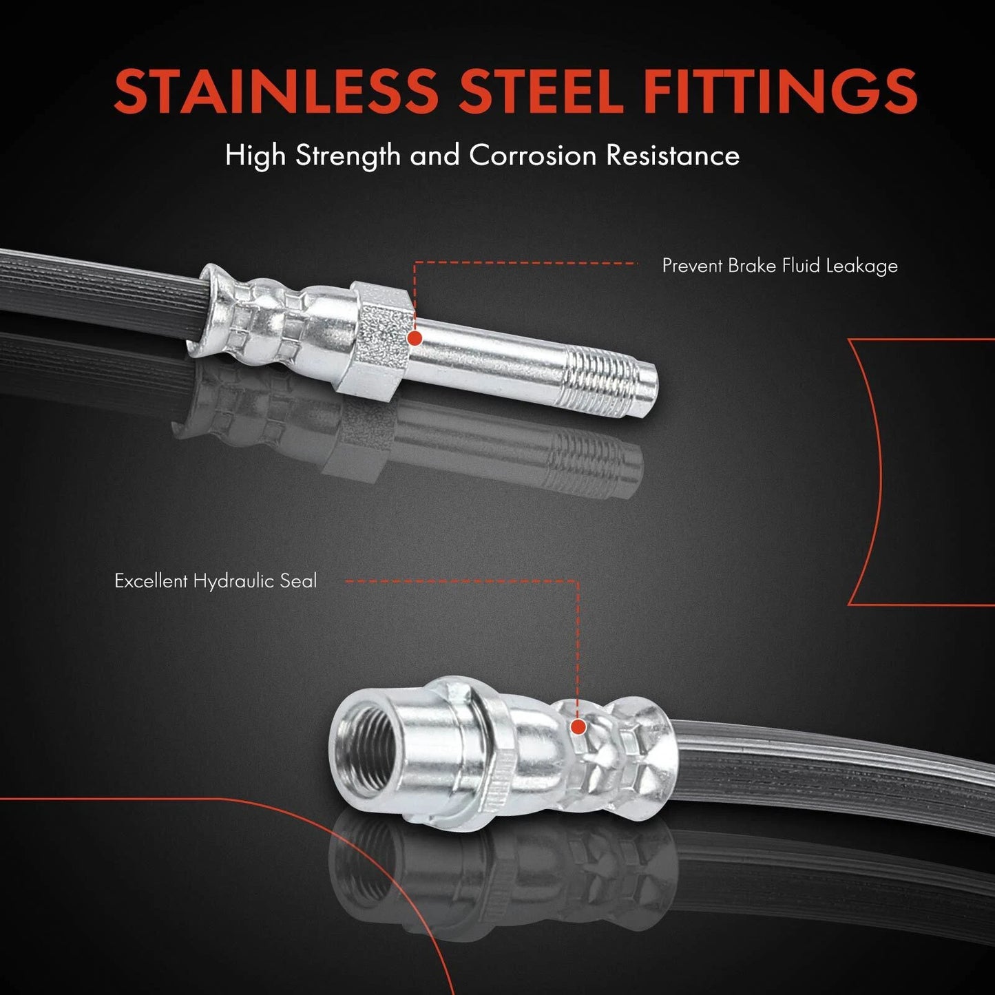 Brake Hydraulic Hose for Dodge Freightliner Benz Sprinter (2007–2018)