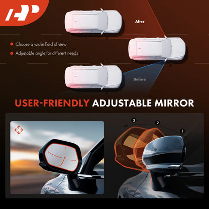 2X Power Adjust Side Mirror with Power Fold for Buick Verano (2012–2017)