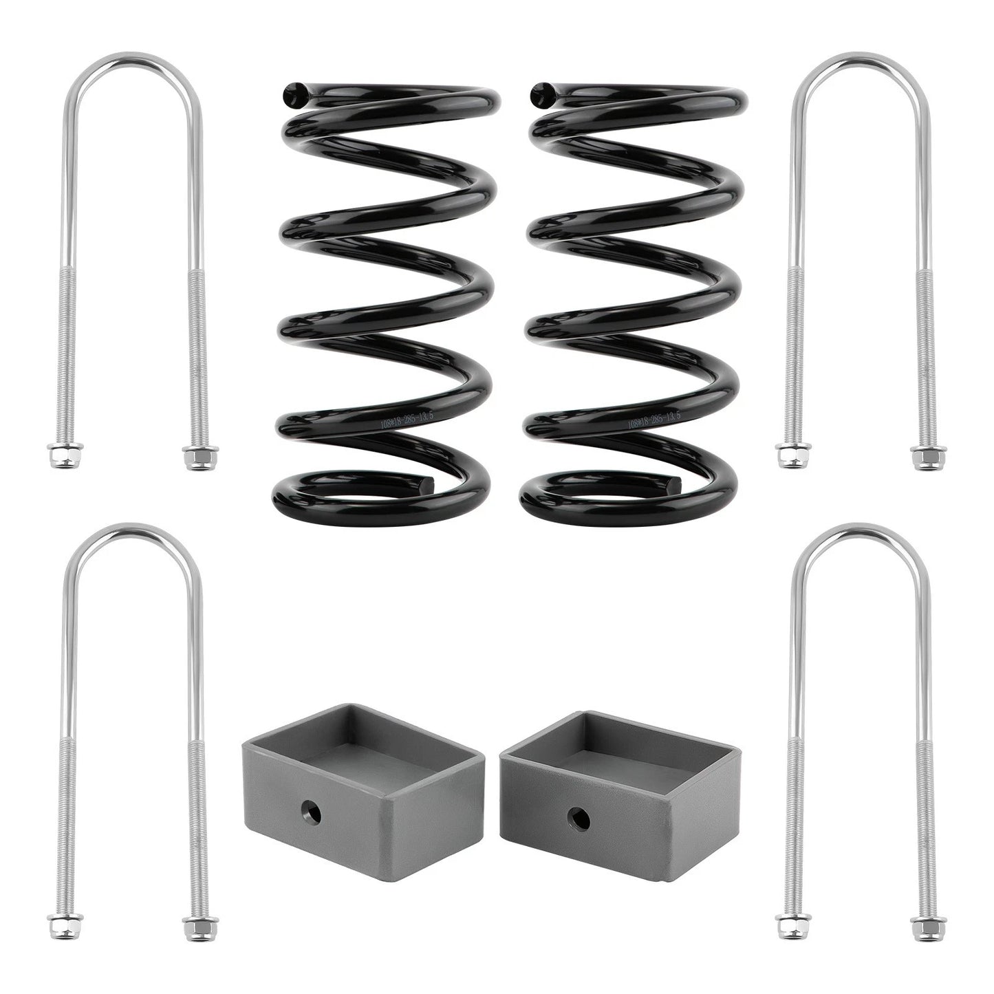Front 3in Rear 4in Coil Spring Lowering Kit for Chevy S10 Blazer (1983–1994)