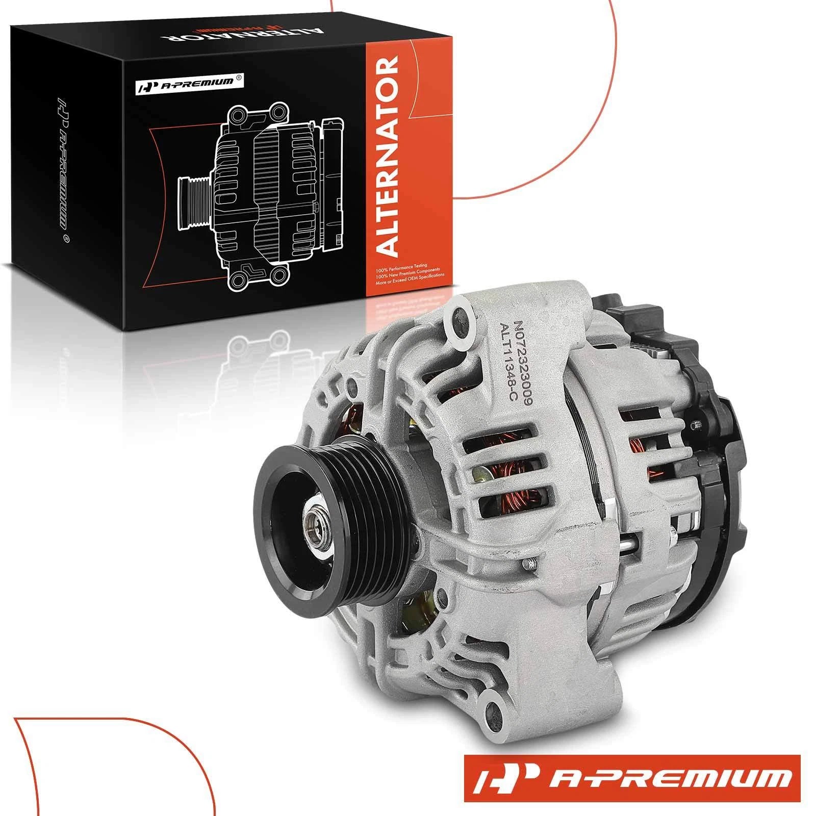 Alternator for Chevy Silverado 1500 HD GMC Sierra 3500 (2001–2007)