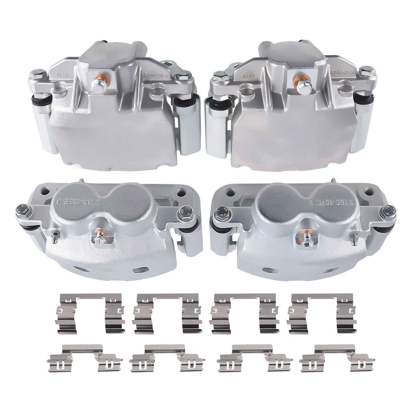 Front Rear Brake Calipers Pair for Cadillac Escalade ESV (2008–2020)
