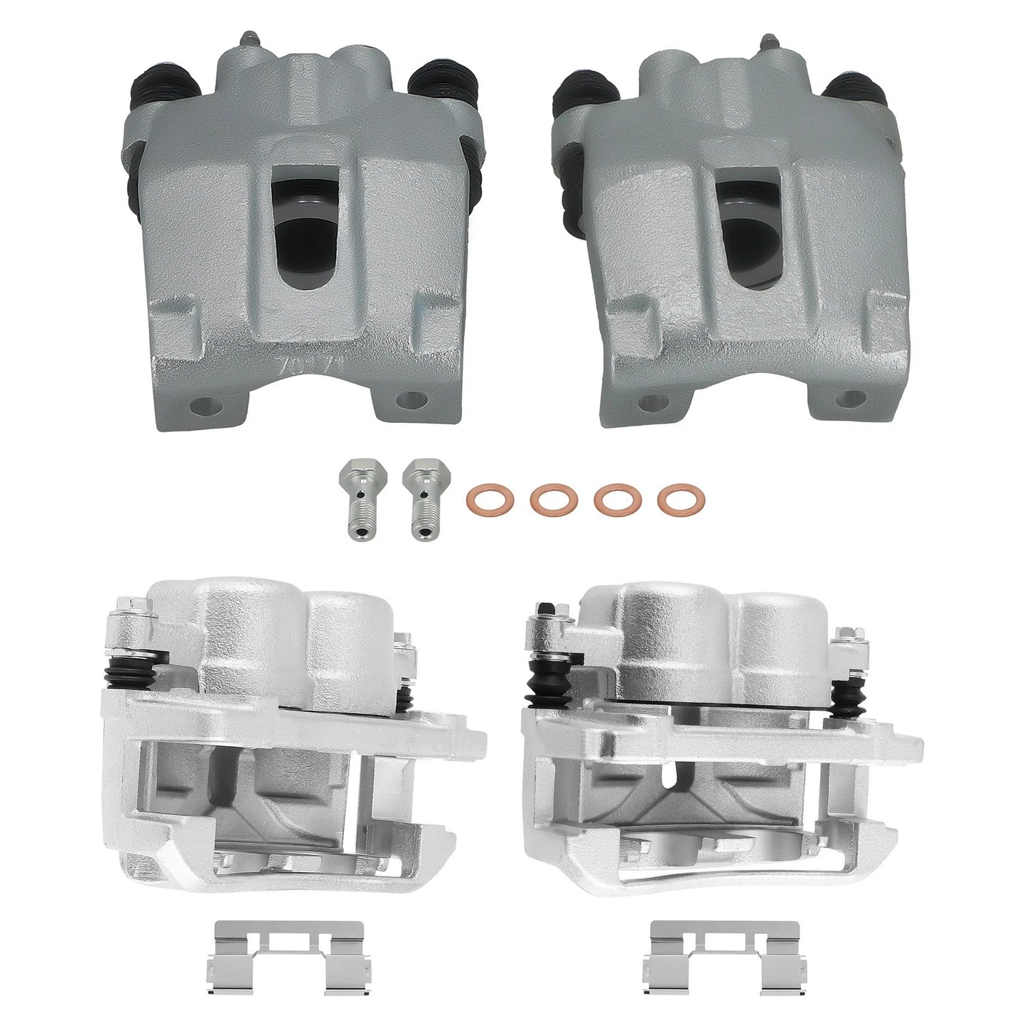 Front Rear Brake Caliper Set for Ford F-150 and Lincoln Mark LT (2005–2008)
