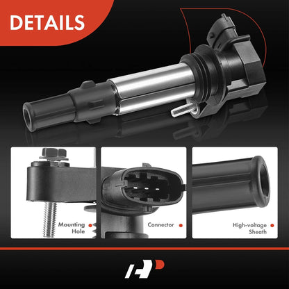 6x Ignition Coil for Chevrolet Traverse GMC Acadia Buick Enclave (2009)