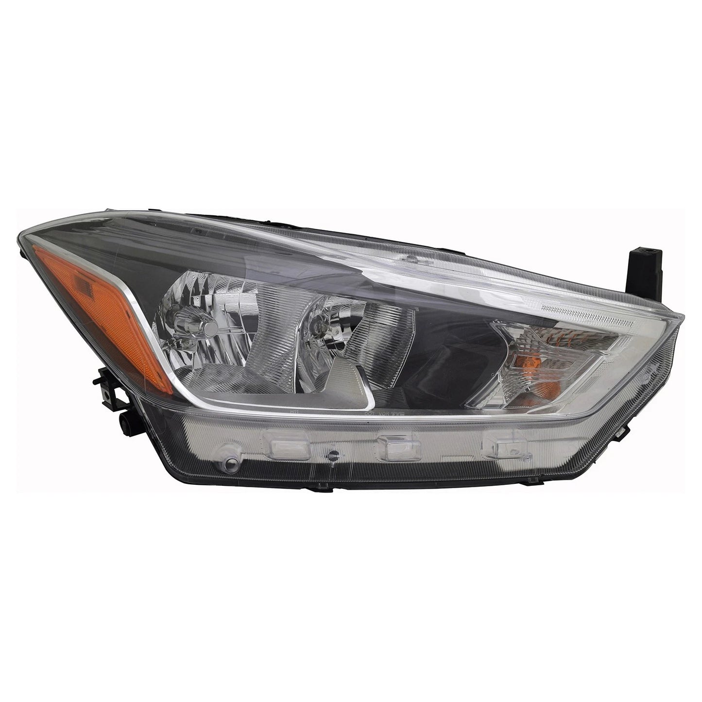 Replacement Passenger Side Halogen Headlight Assembly For 2018-2020 Nissan Kicks