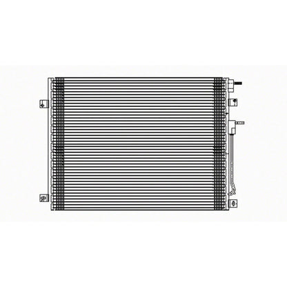 Replacement A/C Condenser Repair Part For 2000-2003 Dodge Durango