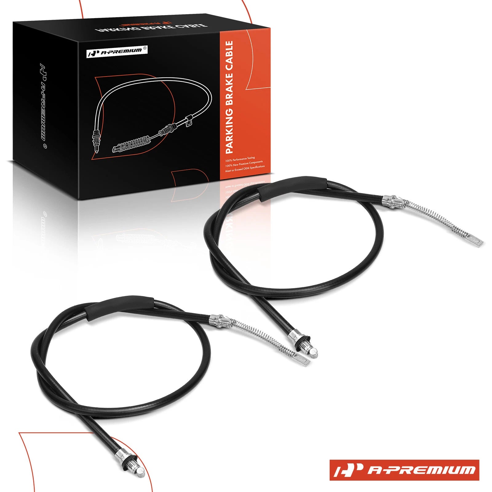 2X Rear Parking Brake Cable for Chevy Camaro (1998–2002) Pontiac Firebird (1998–2002)