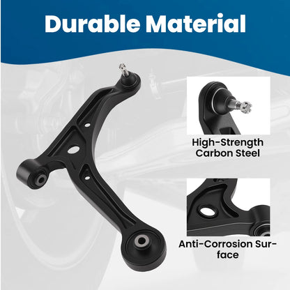 2x Front Lower Control Arms for Honda Odyssey (1999–2004)