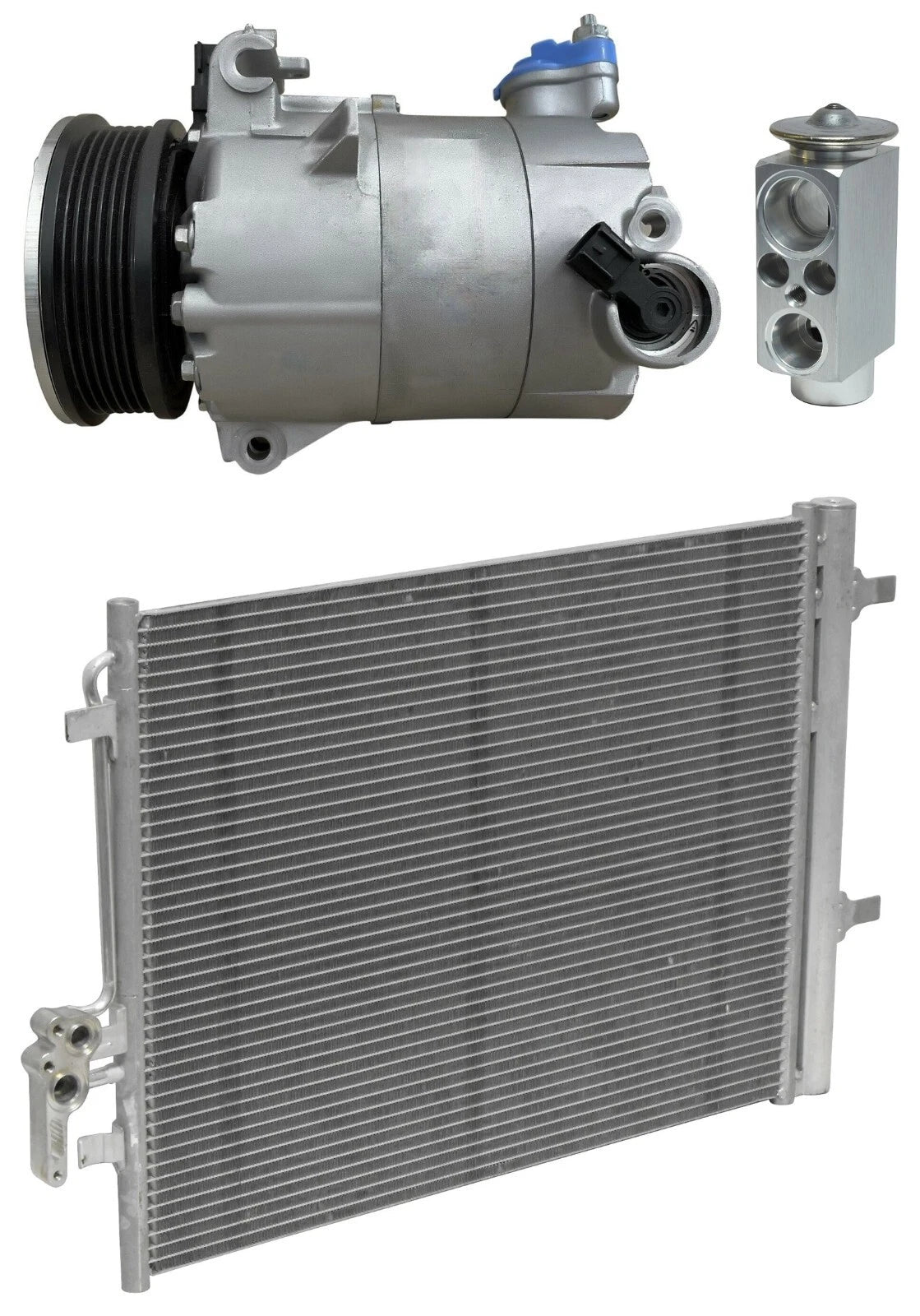 AC Compressor Kit with Condenser for Land Rover Discovery Sport 2.0L (2017–2019)
