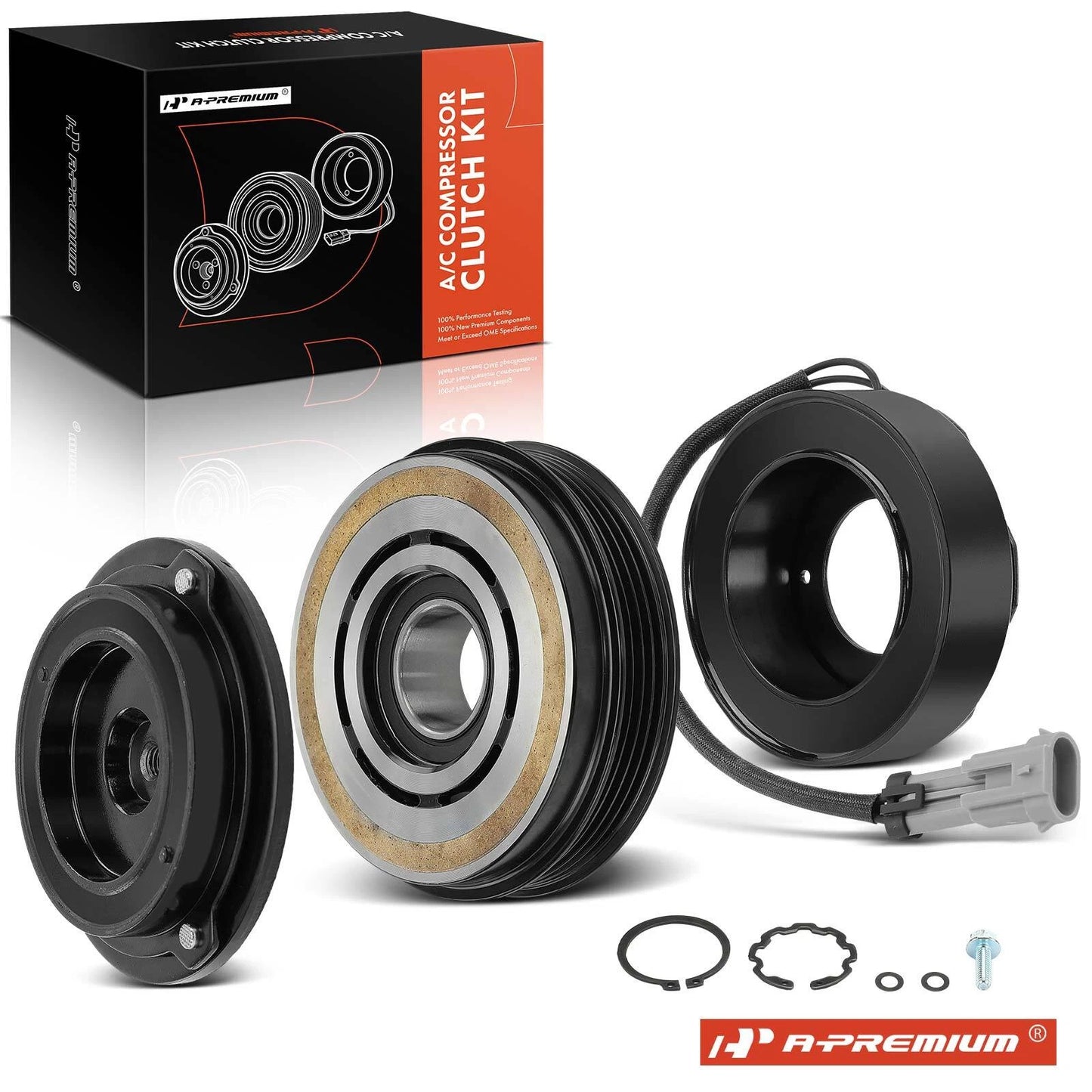 A/C Compressor Clutch Kit for Chevy Silverado 1500, GMC Sierra (2003–2011)