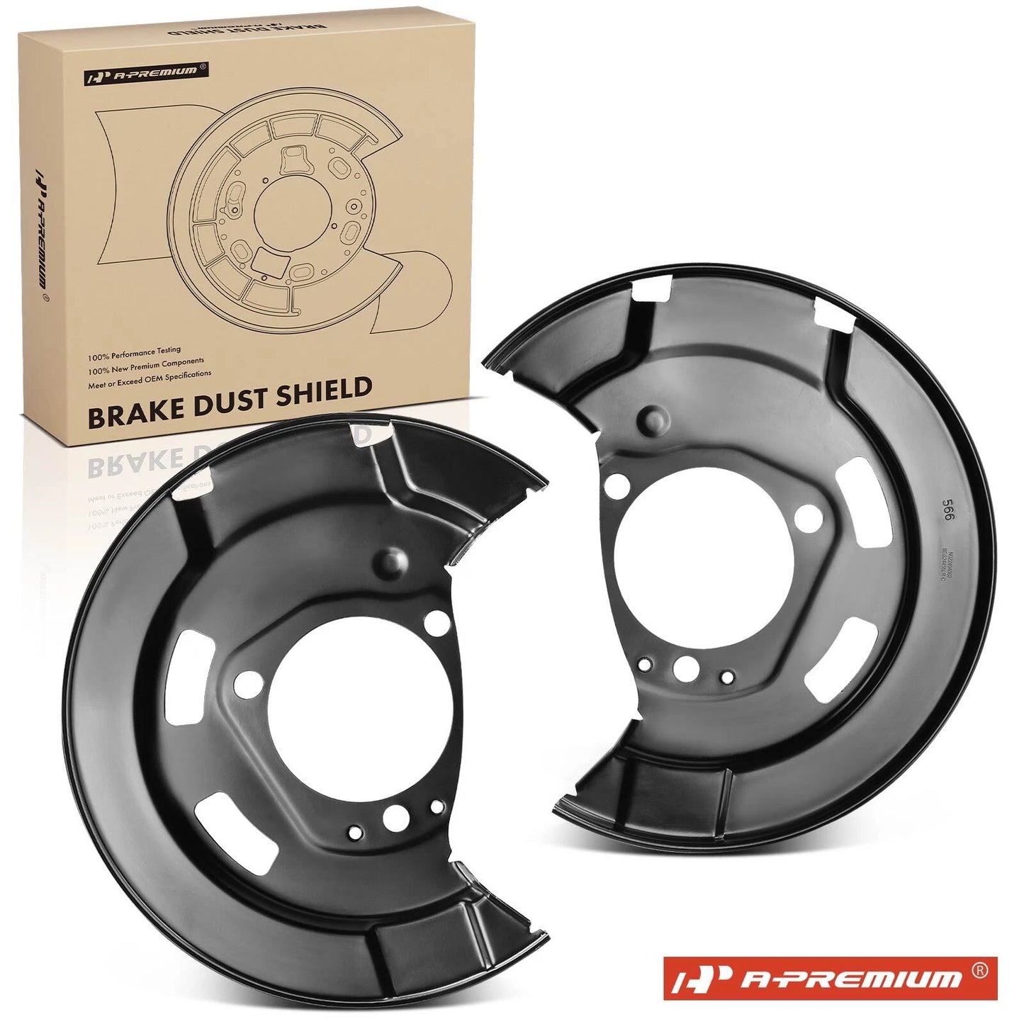 2Pcs Brake Dust Shield Front for Chevy Cruze (2011–2015)
