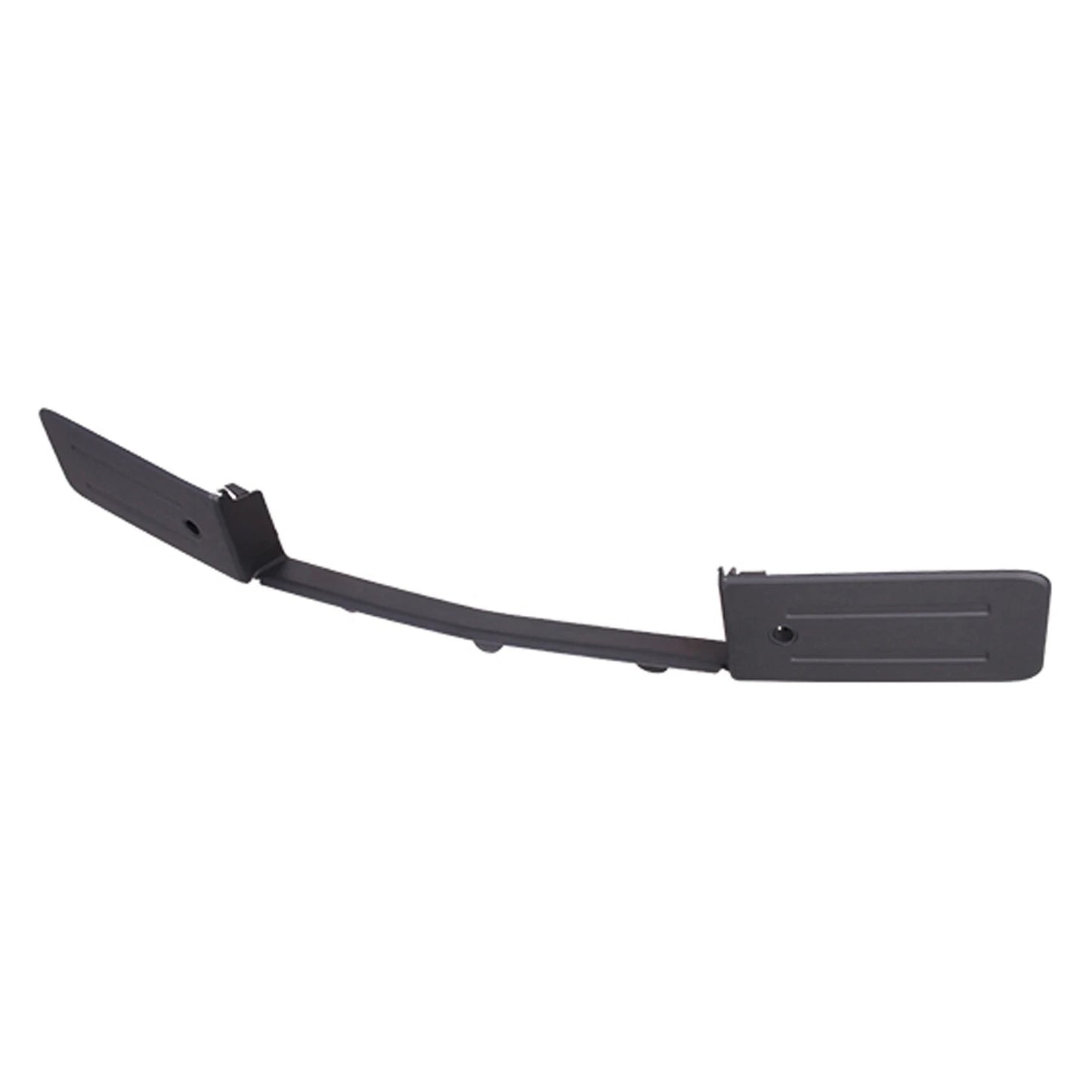 Replacement Gray Matte Front Bumper Filler Panel w/Park Assist Sensor Holes