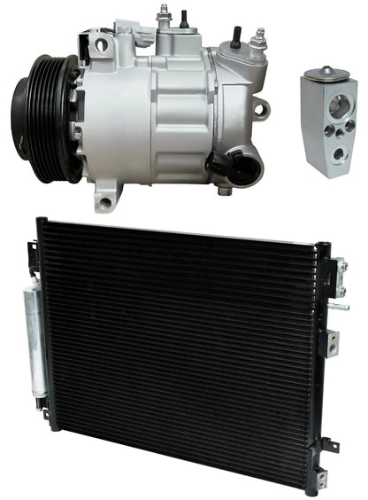 A/C Compressor Kit with Condenser for Chrysler 300 3.6L (2021–2021)