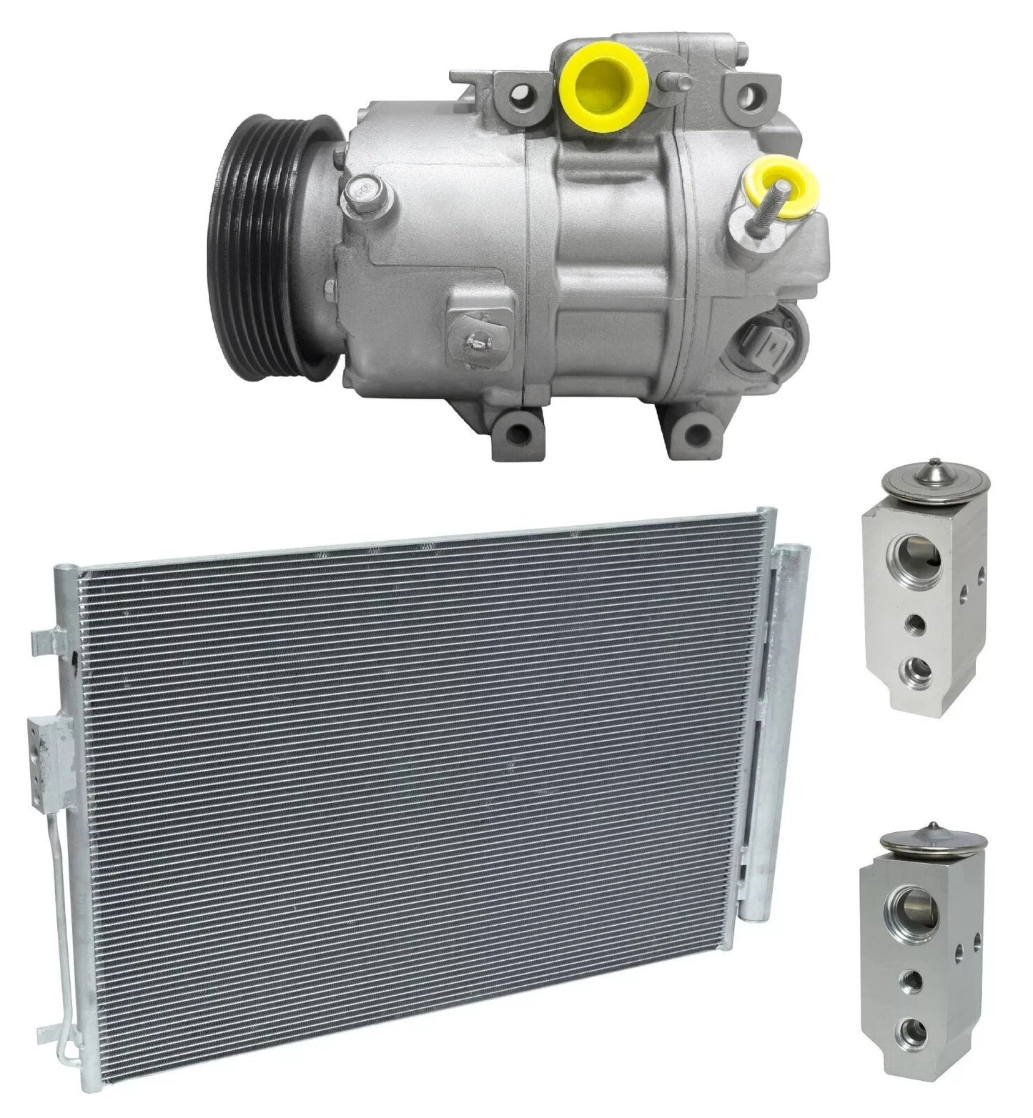 AC Compressor Kit with Condenser for Kia Sedona 3.3L (2017–2019)