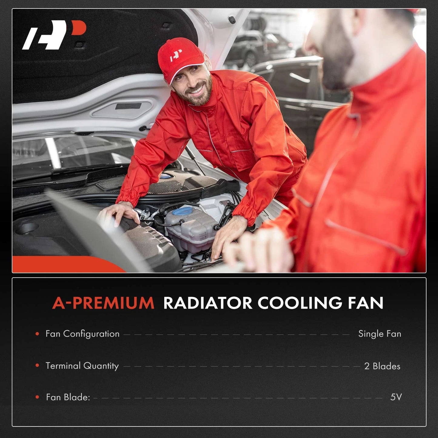 Auxiliary Transmission Cooler Fan with Shroud for Chevrolet Corvette