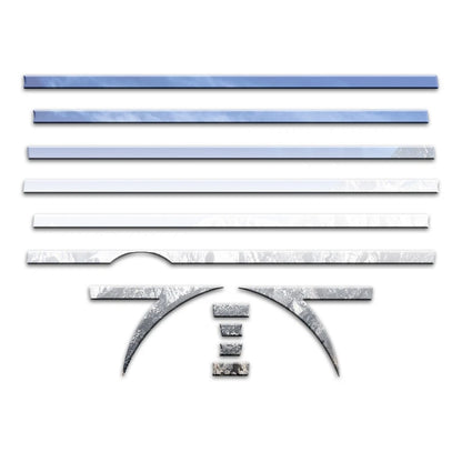 12pc Luxury FX Chrome 1' Upper Arrow Accent Trim for 2011-2015 Kia Sorento