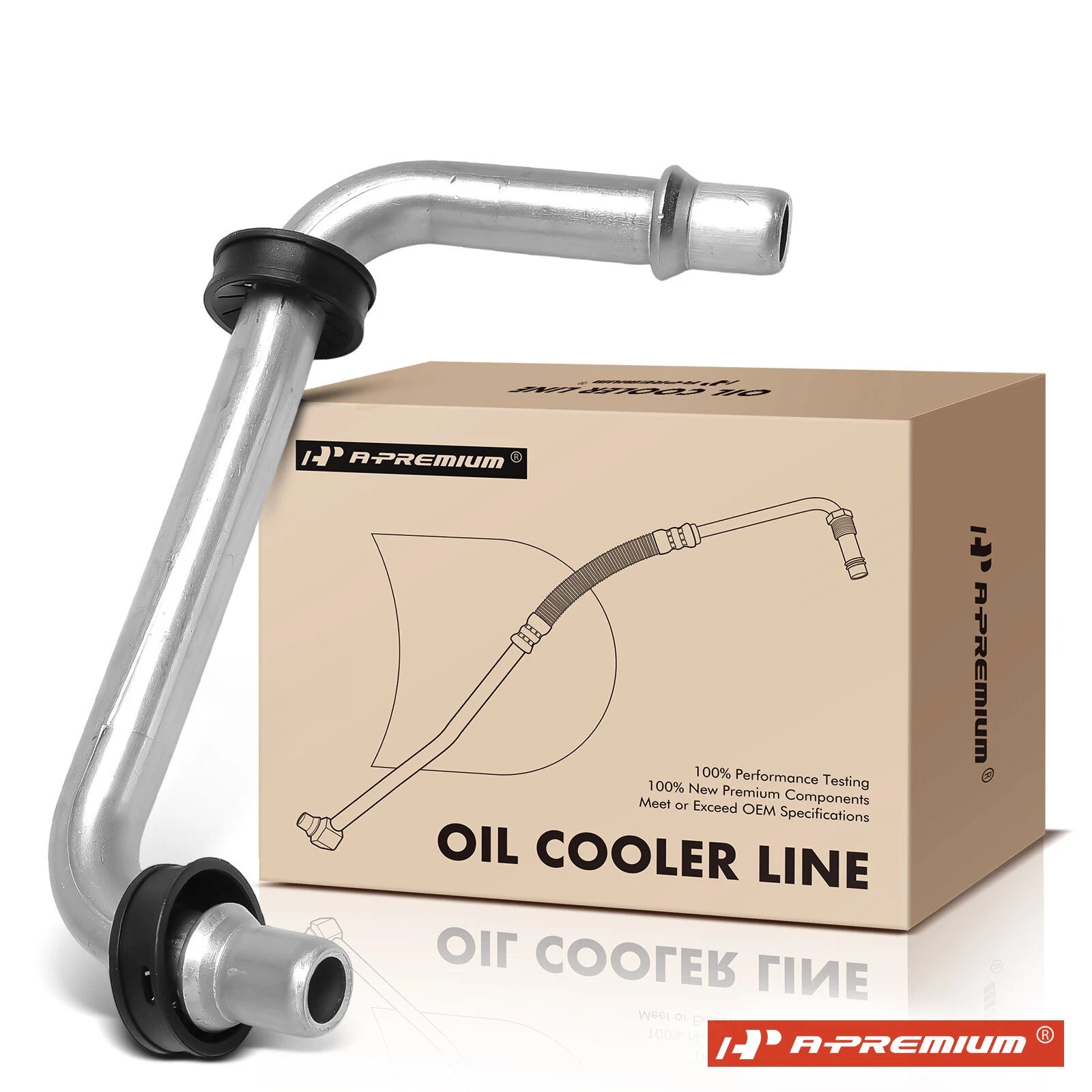 Automatic Transmission Oil Cooler Hose for Chevrolet Silverado 2500 HD (2001–2007)