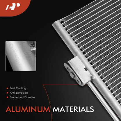 A/C Condenser with Receiver Drier for Cadillac ELR (2014–2016)